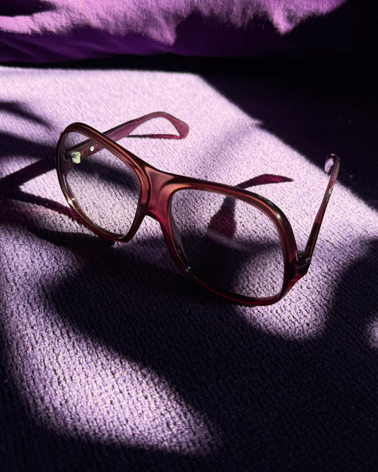 Vintage 1970s Sunglasses Oversized Aviator