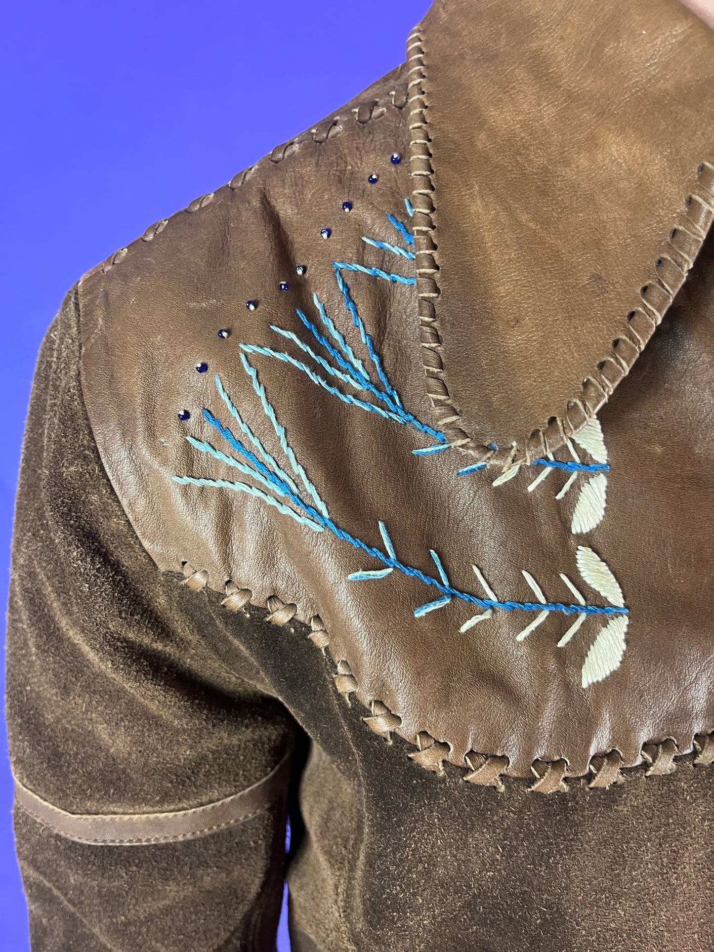 Vintage 1970s Char Embroidered Jacket