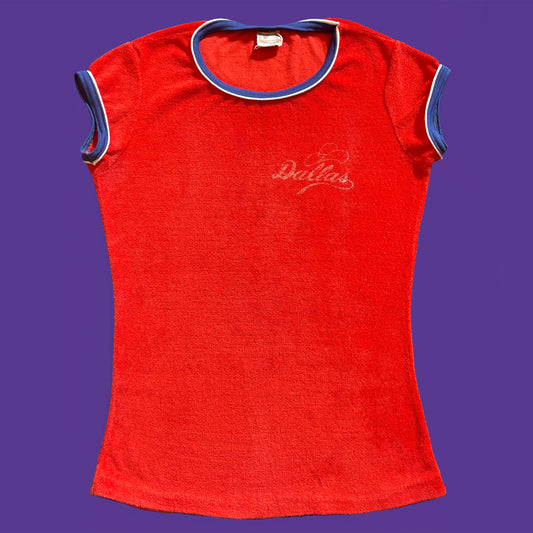 Vintage 1970s Tourist Destination T shirt Dallas