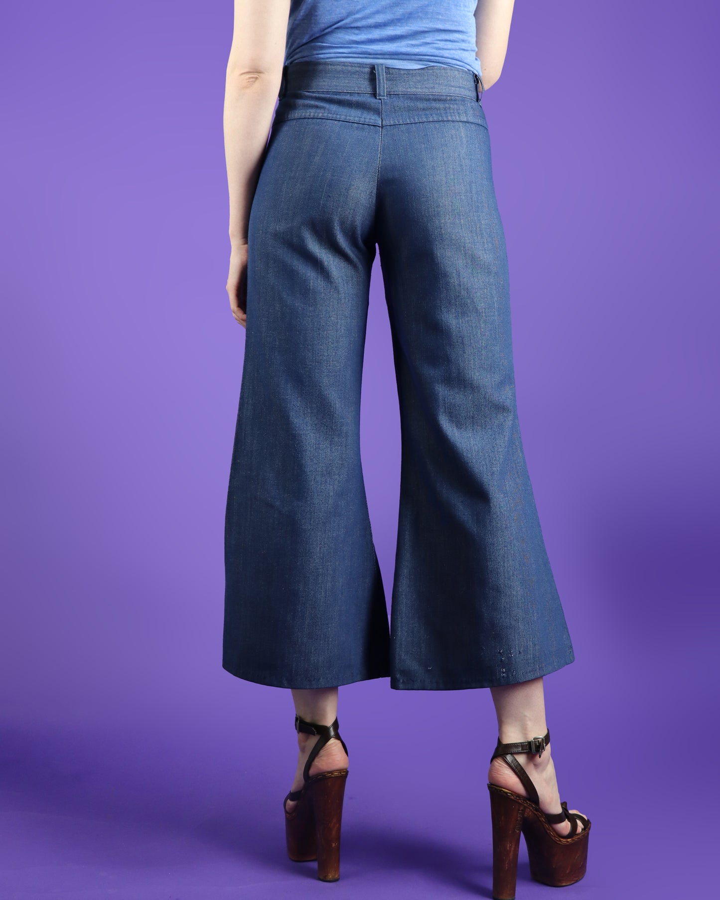 Vintage 1970s Denim Flares