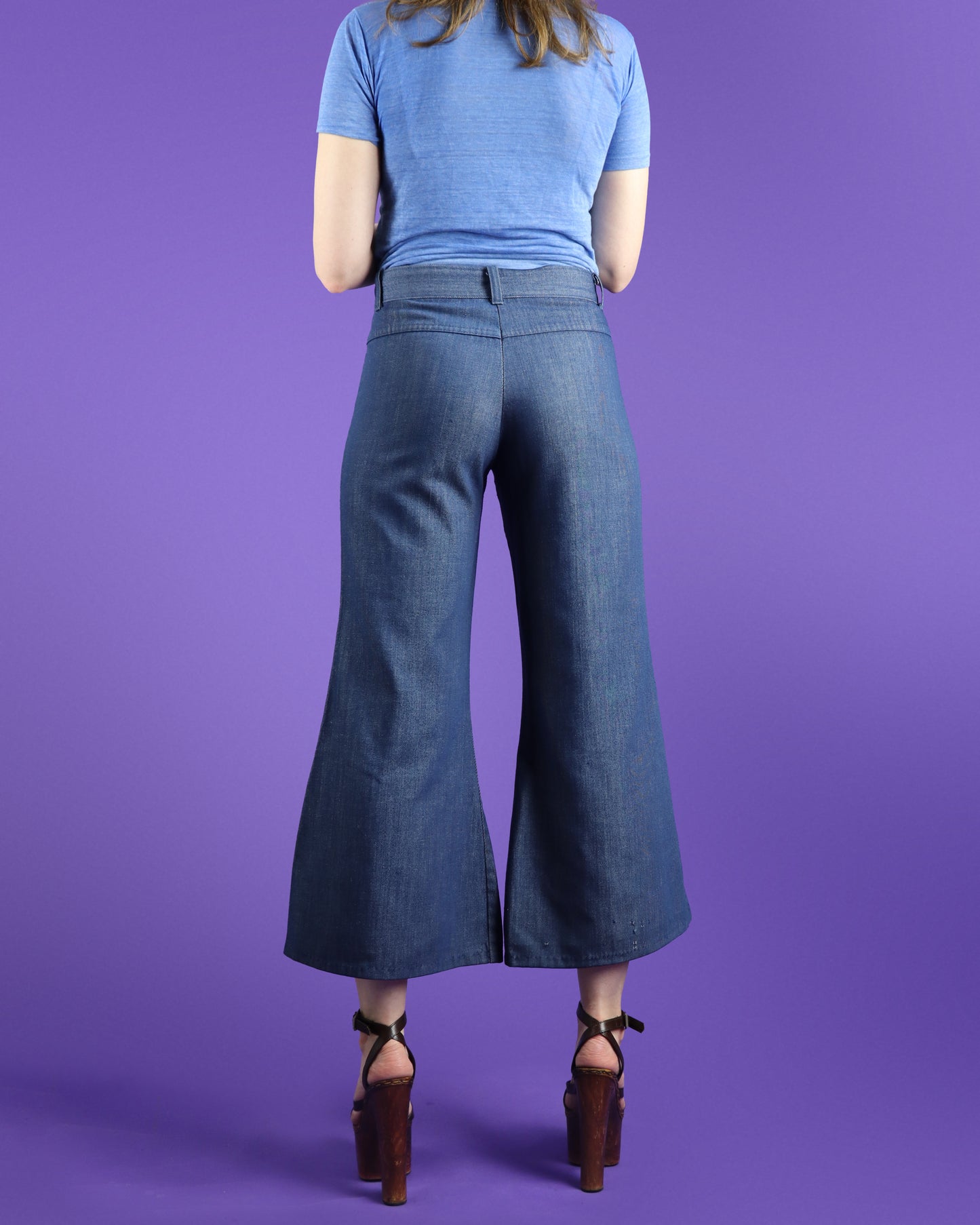 Vintage 1970s Denim Flares