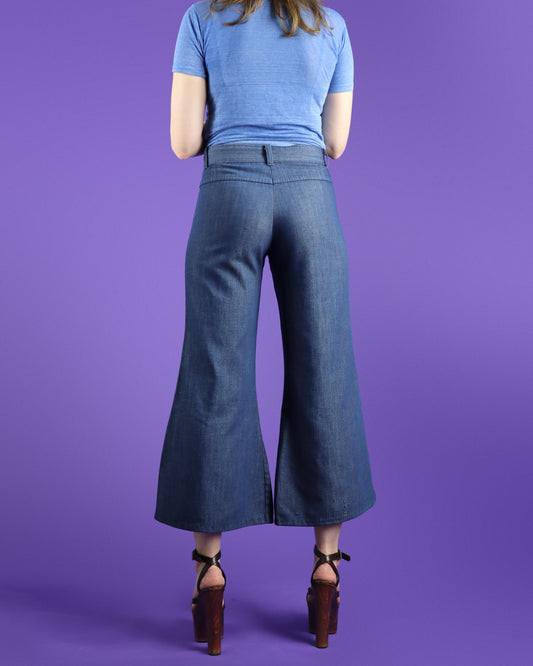 Vintage 1970s Denim Flares