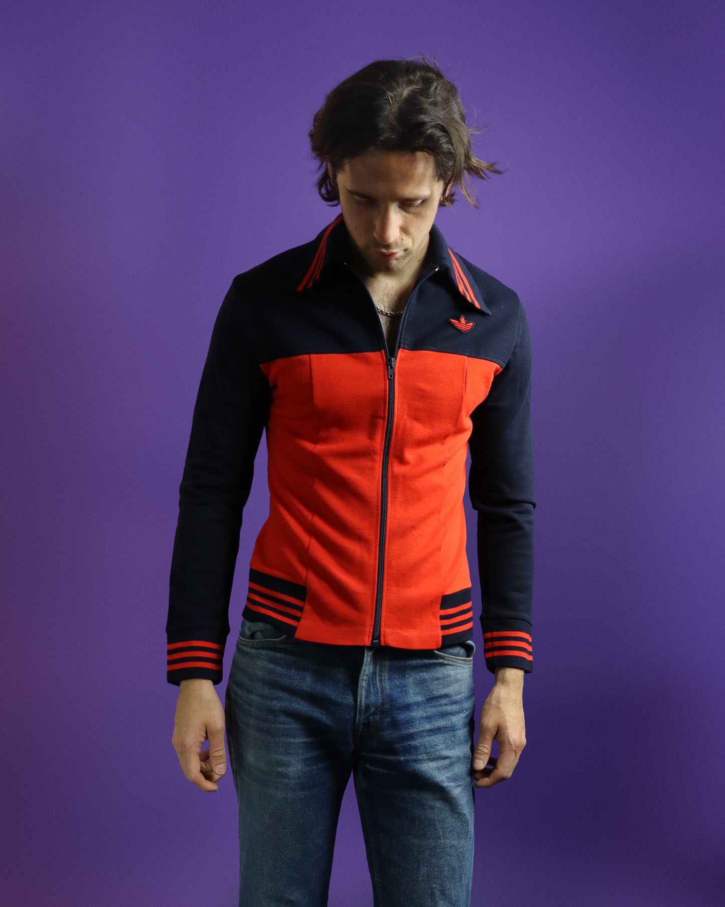 Vintage 1970s Adidas Tracksuit Top