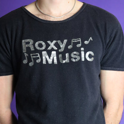 Vintage 1970s Roxy Music Glitter T-Shirt