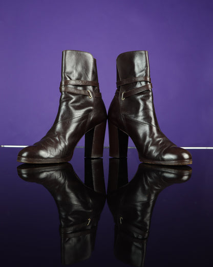 Vintage 1970s Chelsea Cobbler Ankle Boots