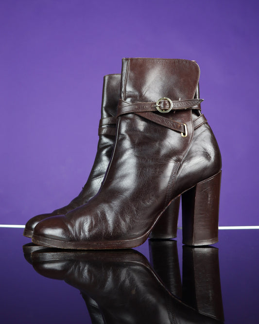 Vintage 1970s Chelsea Cobbler Ankle Boots