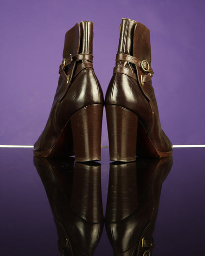 Vintage 1970s Chelsea Cobbler Ankle Boots