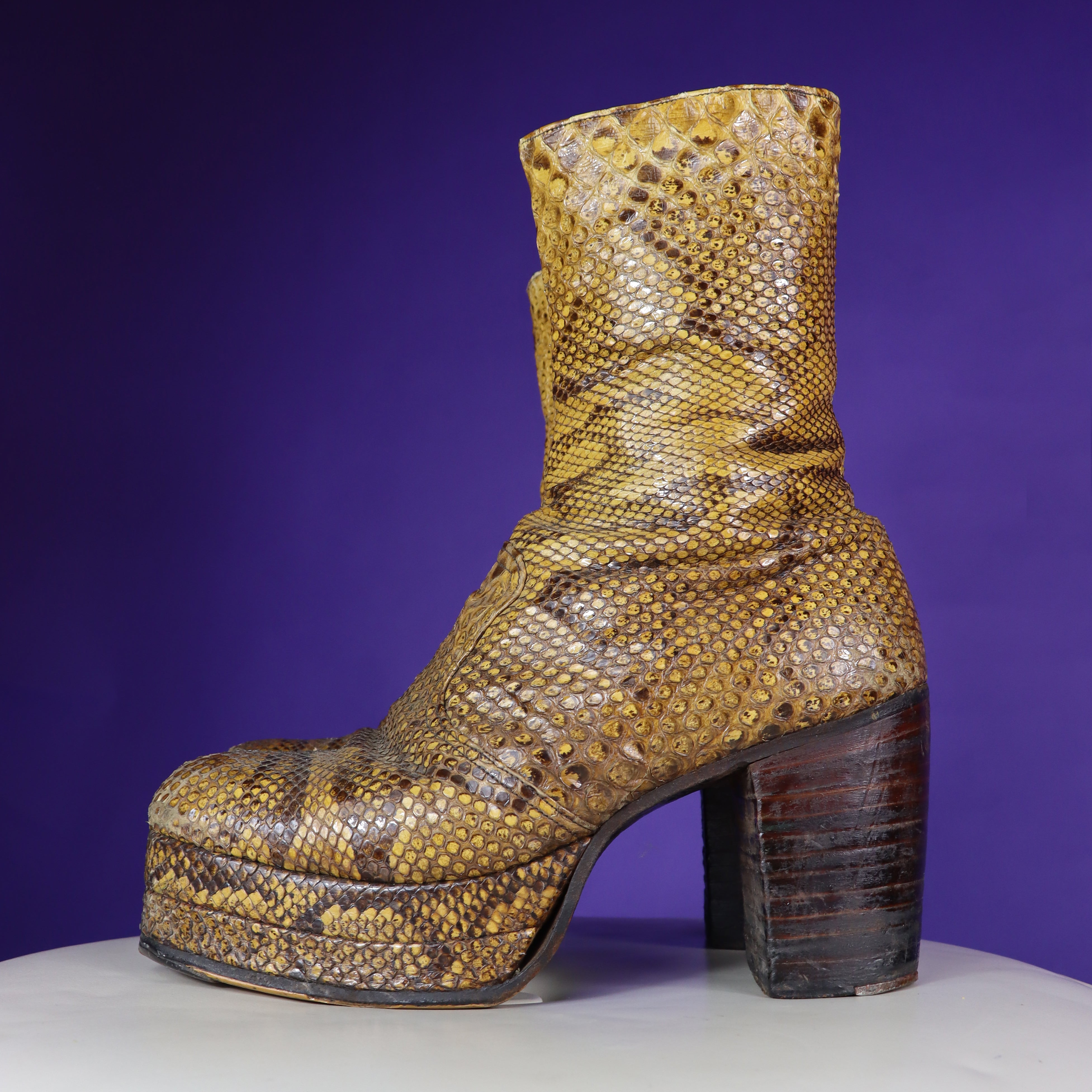 Snakeskin flatform deals