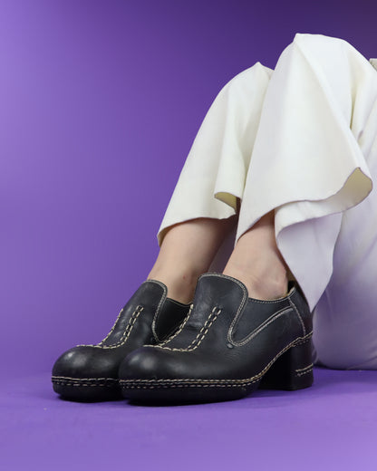 Vintage 1970s Deadstock El Padrino Whalebone Platform Shoes