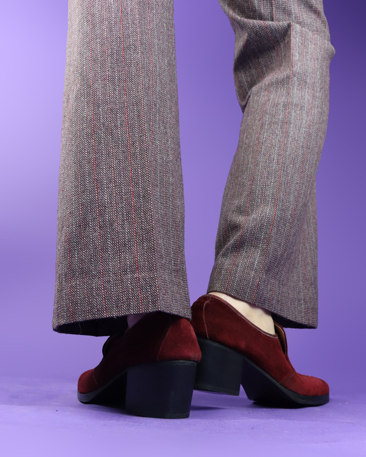 Vintage 1970s El Padrino Spanish Suede Mules DEADSTOCK
