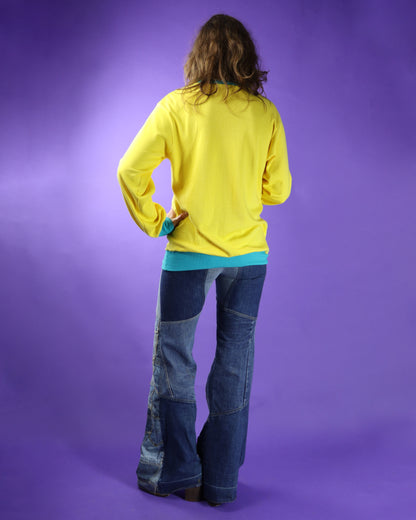 Vintage 1970s Satin Appliqué Heinz Beans T-Shirt