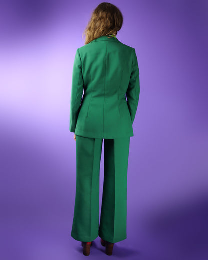 Vintage 1970s Spinney Green Suit Flares