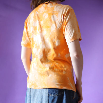 Vintage 1970s Orange Tie Dye T-shirt