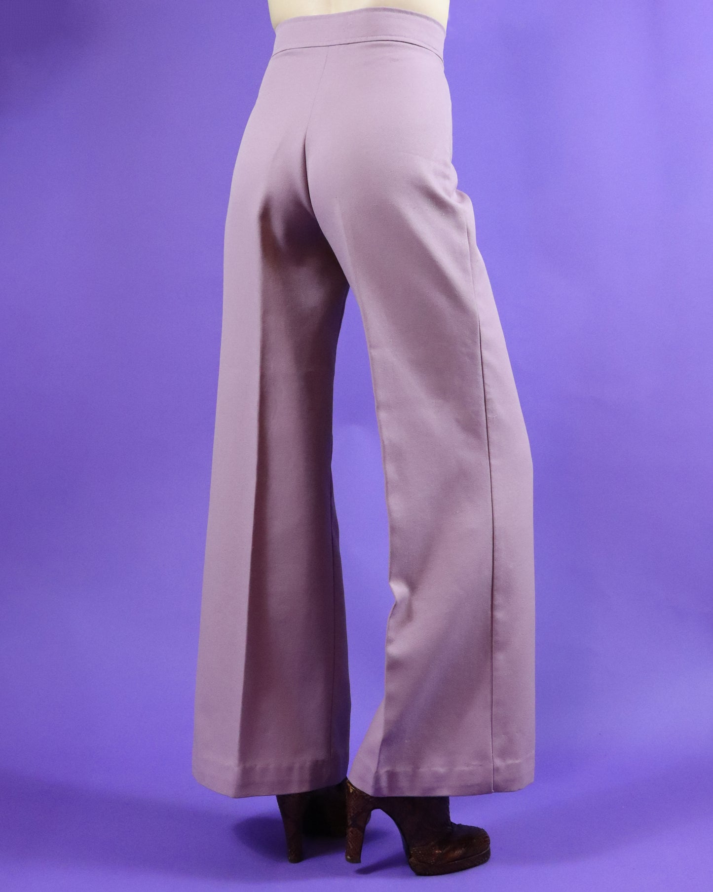 Vintage 1970s Heather 3 Piece Skirt with Flares and Skirt