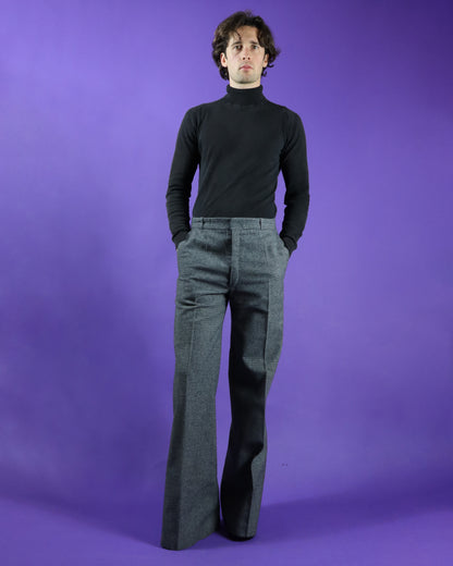 Vintage 1970s Grey Flares