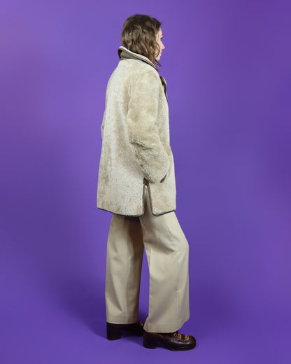 Vintage 1970s Sheepskin Coat