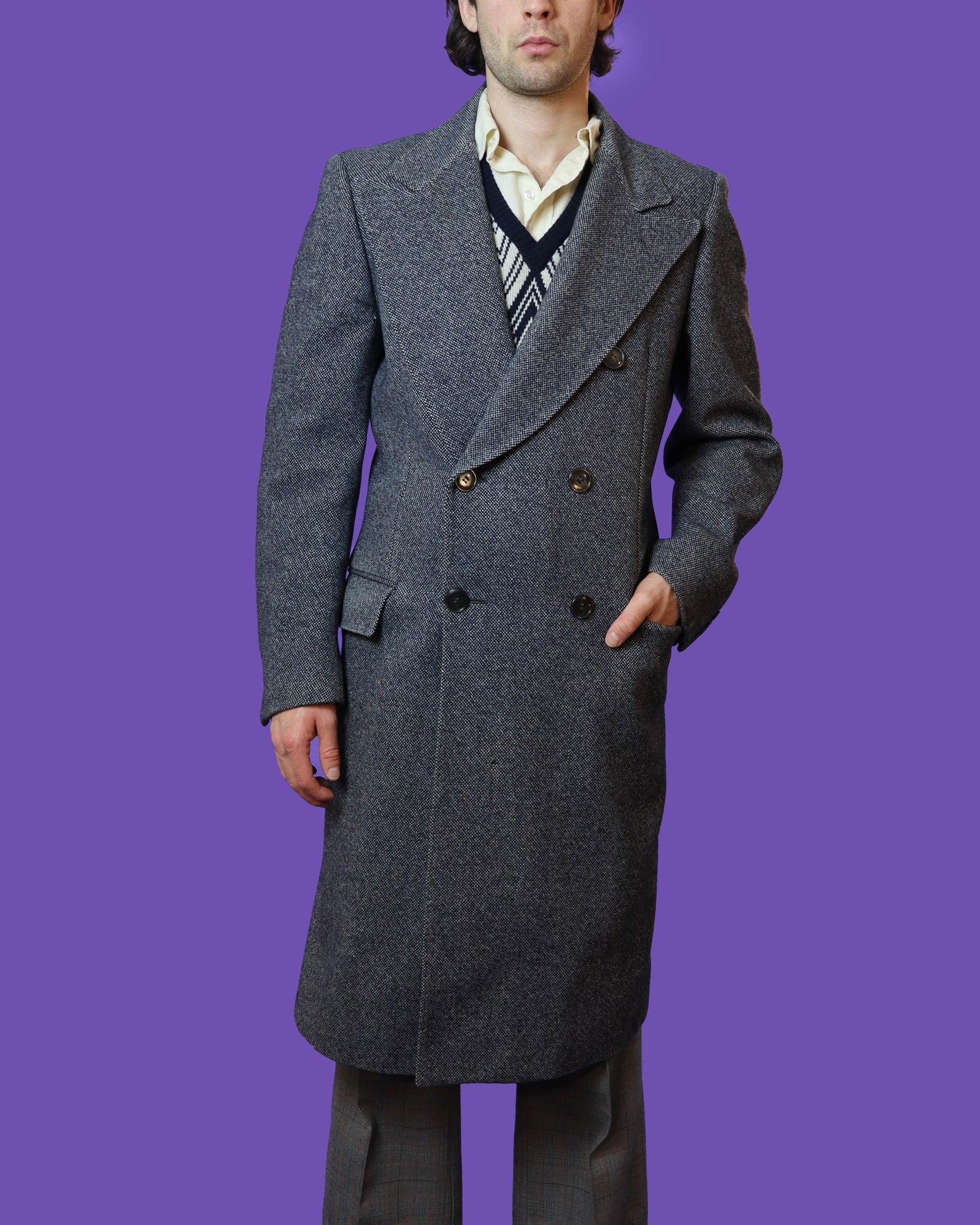 Vintage 1970s Tailored Coat