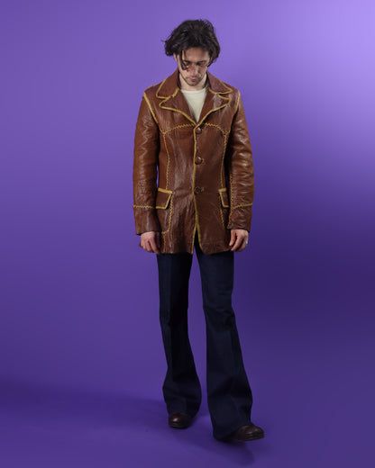 Vintage 1970s North Beach Leathers Coat