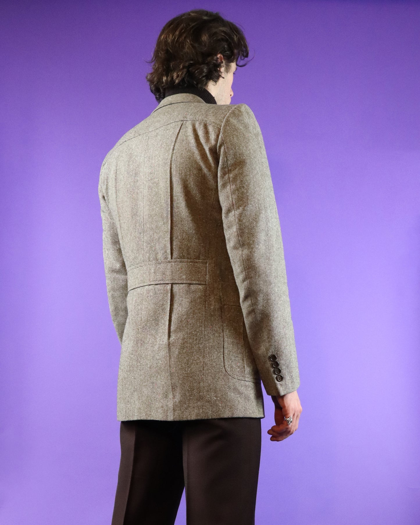 Vintage 1970s Tweed Blazer