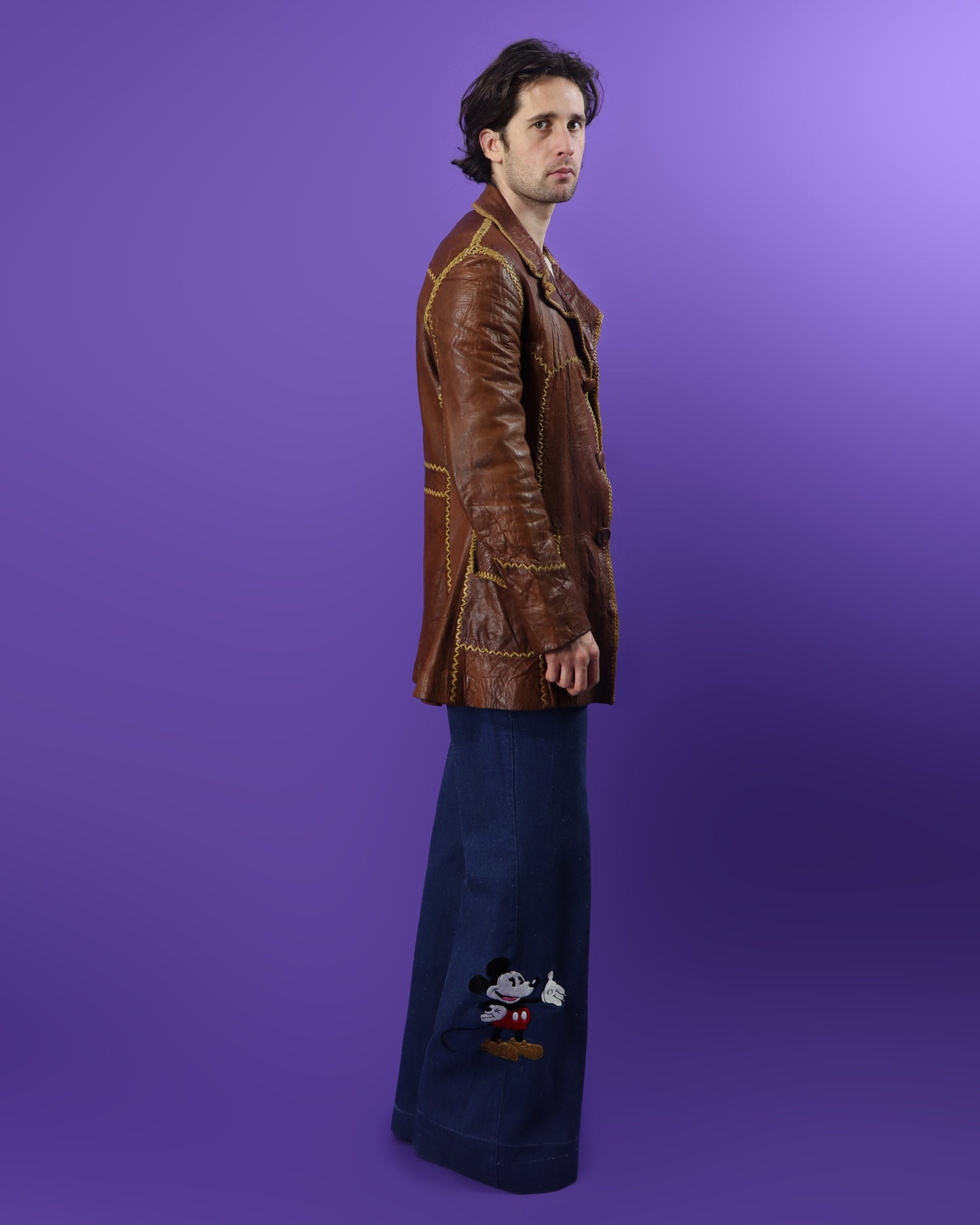 Vintage 1970s North Beach Leathers Coat