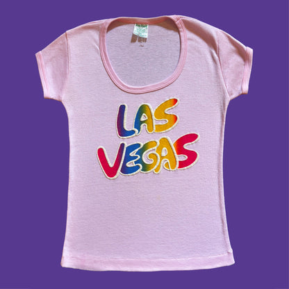 Vintage 1970s Tourist Destination T shirt Las Vegas