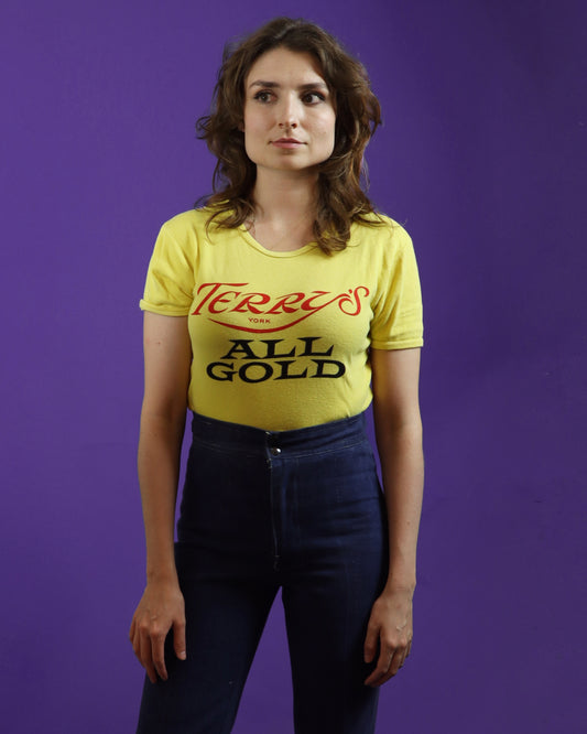 Vintage 1970s Terry's All Gold Chocolate Box T-Shirt