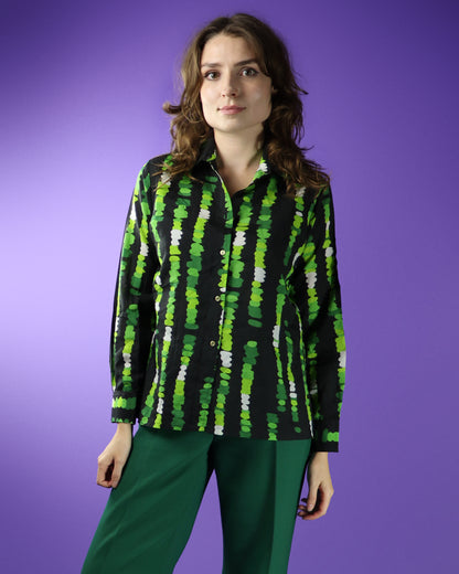 RESERVED Vintage 1970s Dagger Collar Shirt