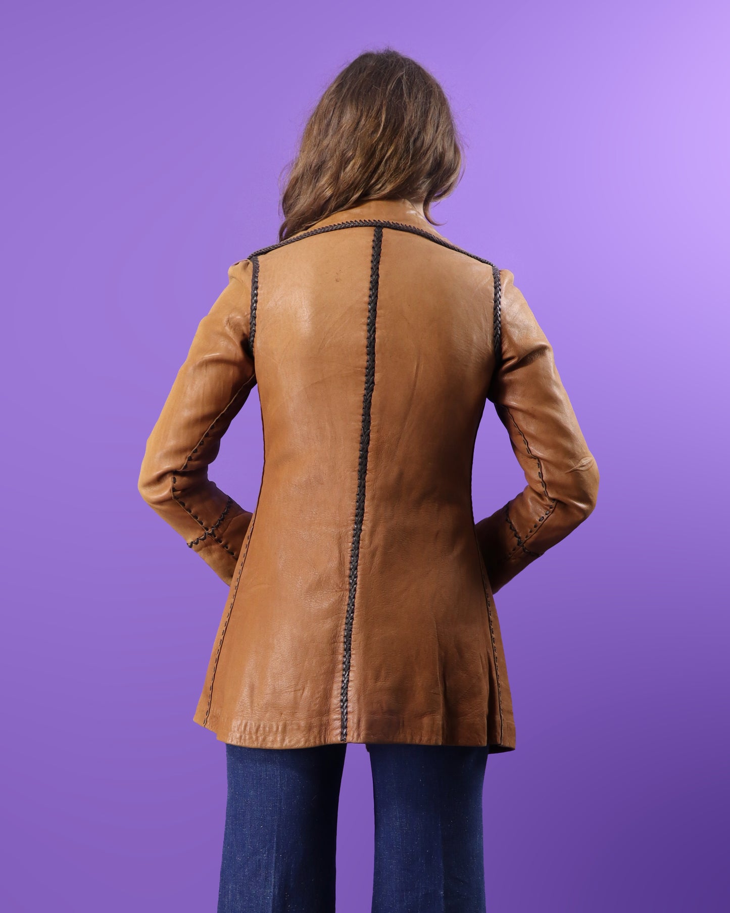 Vintage 1970s North Beach Leathers Coat