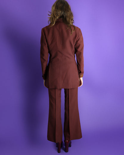 Vintage 1970s Pinstripe Suit