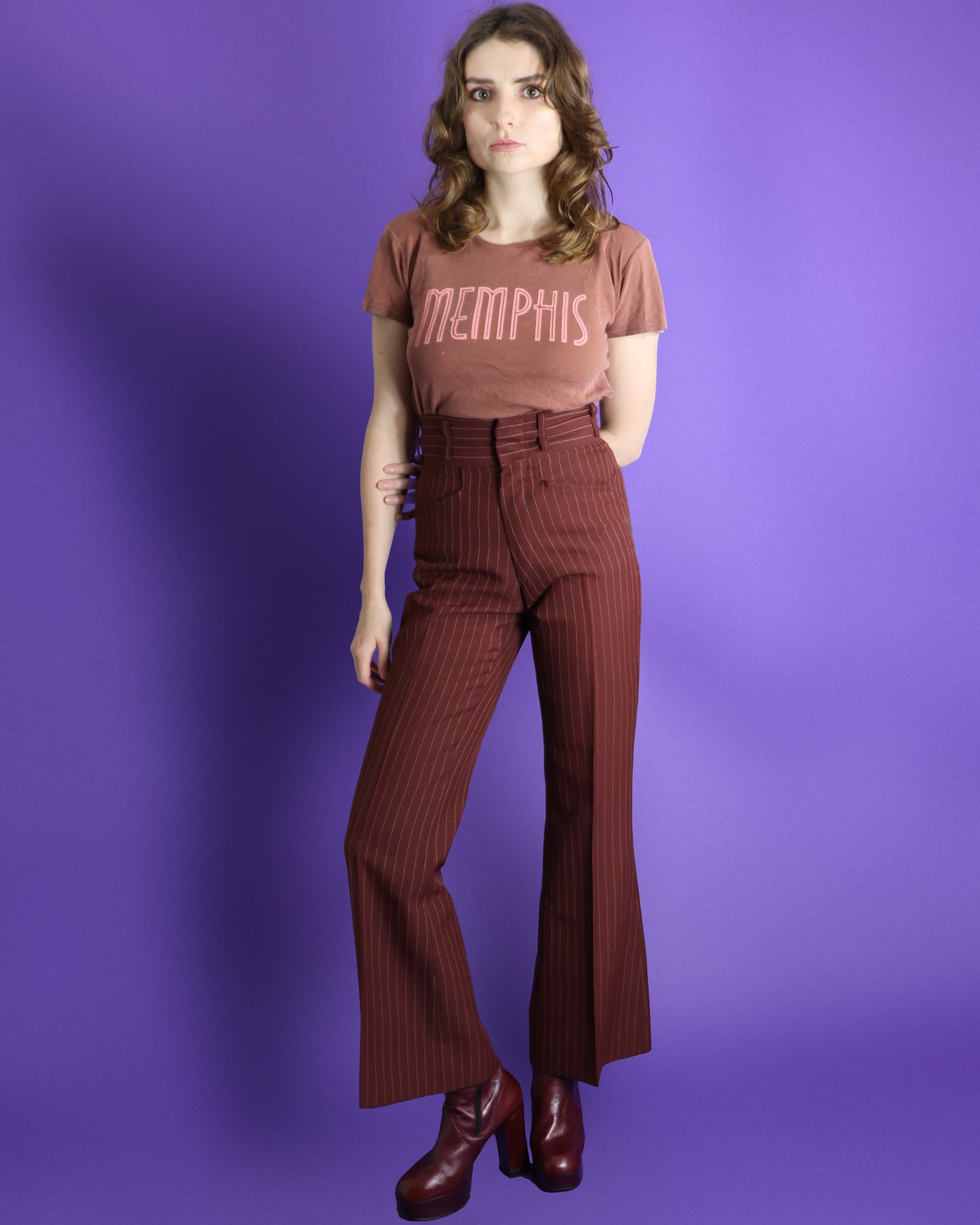 Vintage 1970s Pinstripe Suit